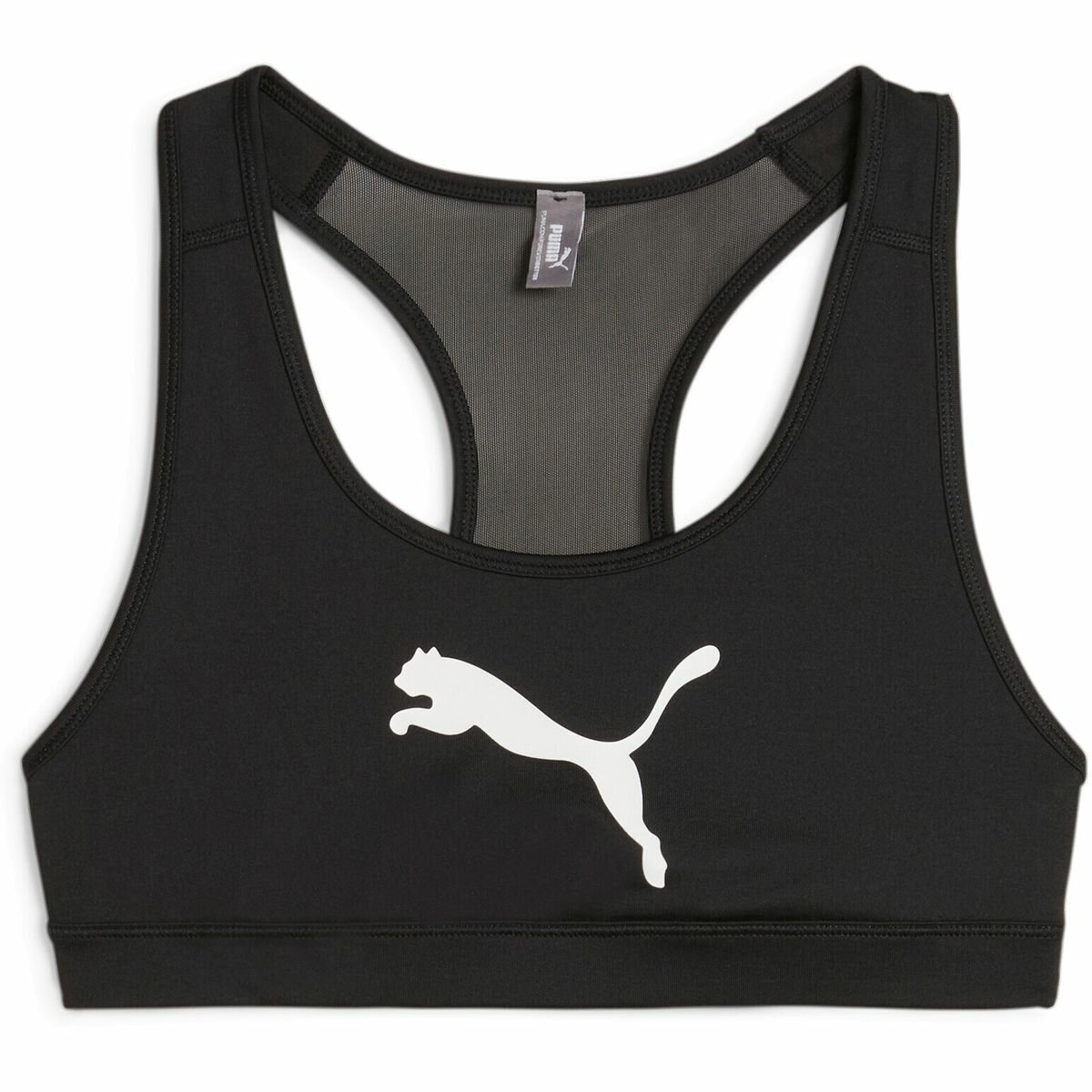 Топ спортивный PUMA, размер XS, чёрный — фото 1