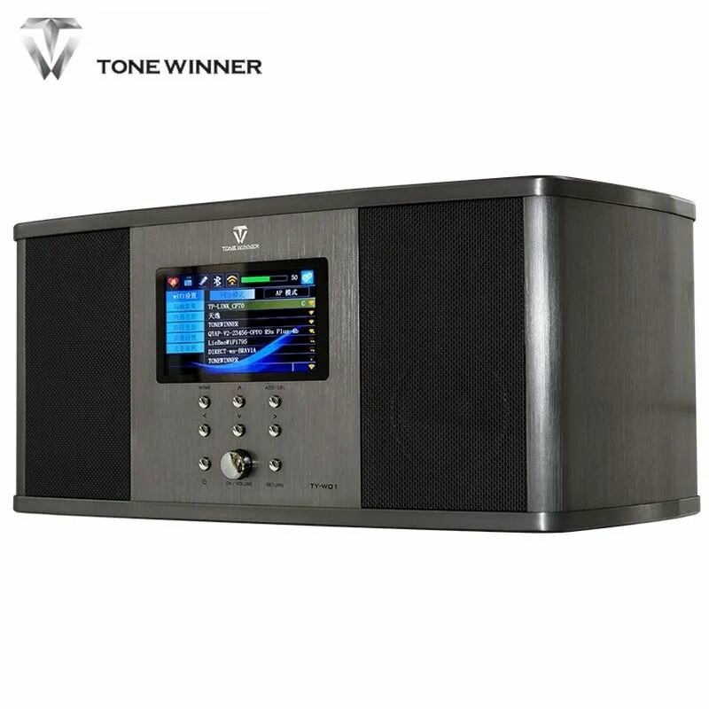 Беспроводная колонка Winner TY-W01 металлический корпус, Bluetooth и Wi-Fi подключение, Размер 400x194x174мм