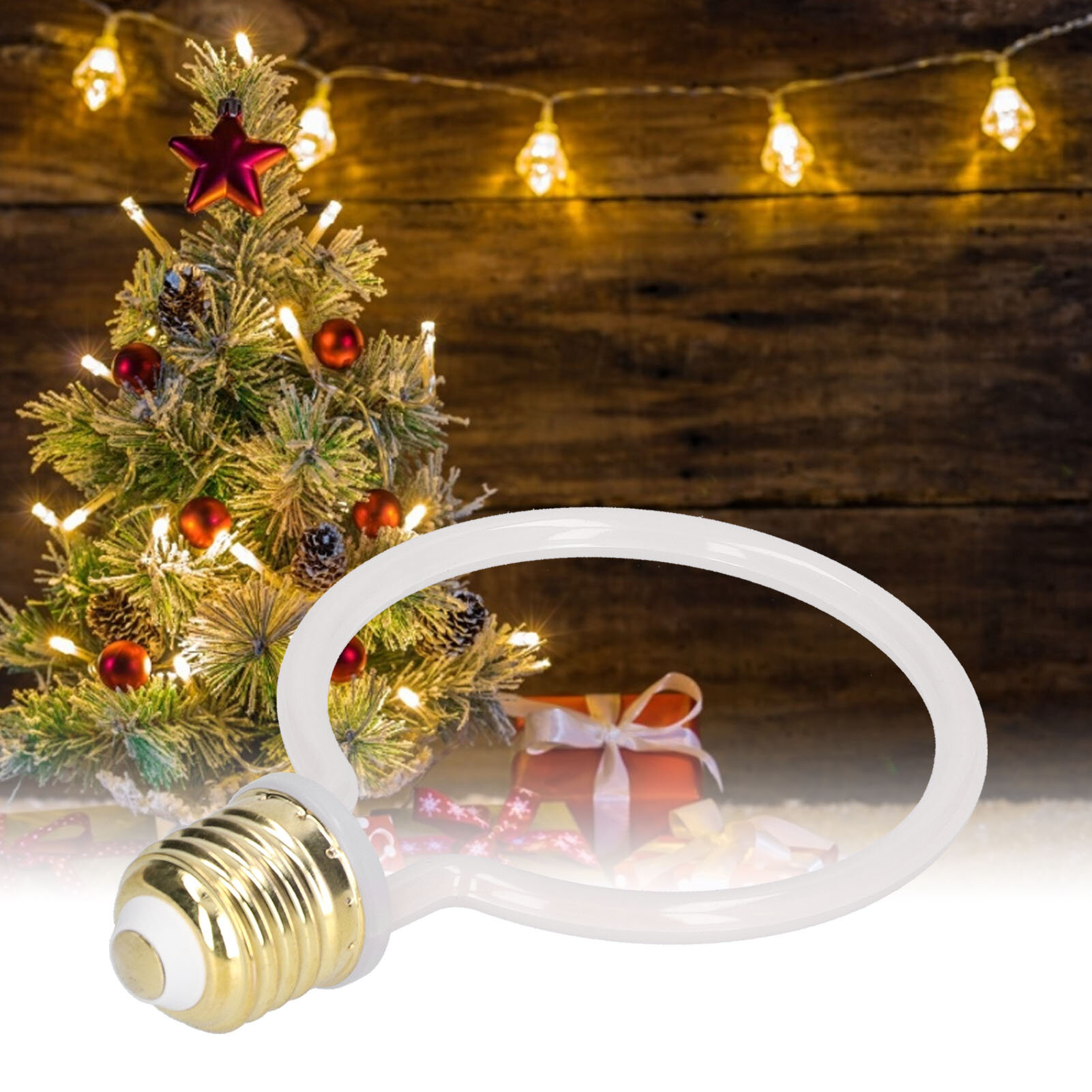 Светодиодная лампа E27/2700K 4 Вт, винтажная декоративная лампа рассеянного света для ресторана, 220 В‑240 В