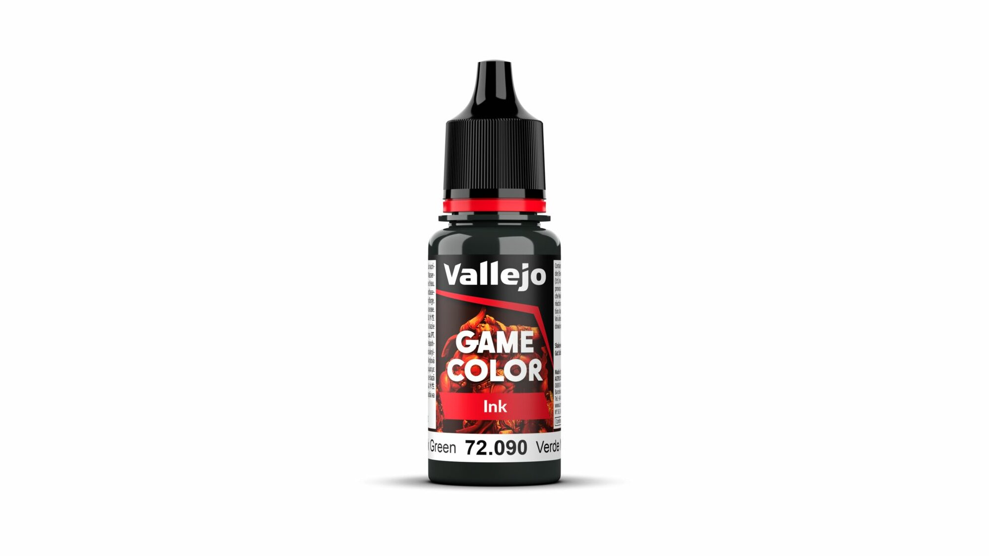 Акриловые Чернила Vallejo Game Color Ink - Black Green 18 мл. 72.090