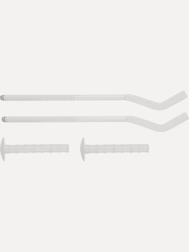 Изображение товара Кронштейн штыревой плоский с дюбелем для радиаторов 7,5х250 мм AV ENGINEERING 2 штуки (AVE1803000A)