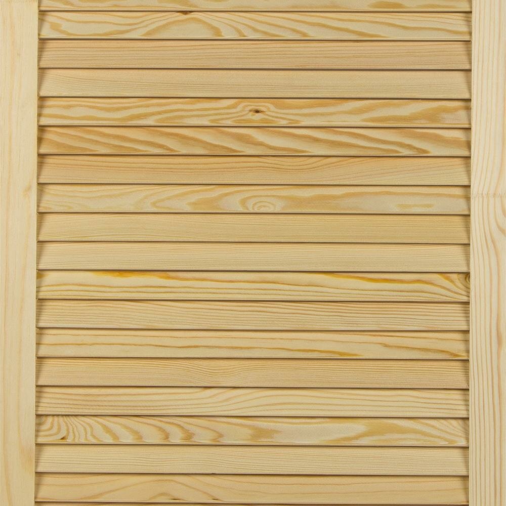 Дверка жалюзийная 850x494x20 мм хвоя сорт А