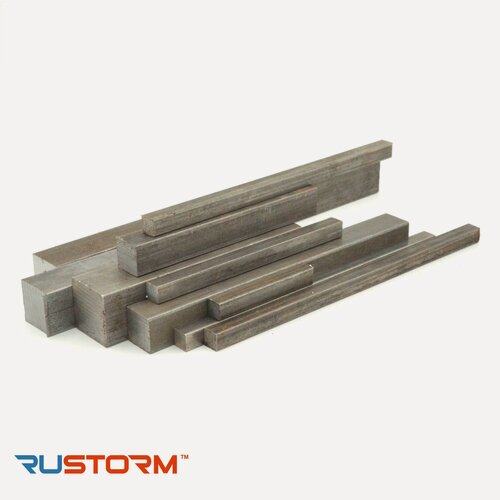 Изображение товара Квадрат стальной 22х22х400 мм Ст45 заготовка (пруток, стержень) калиброванный