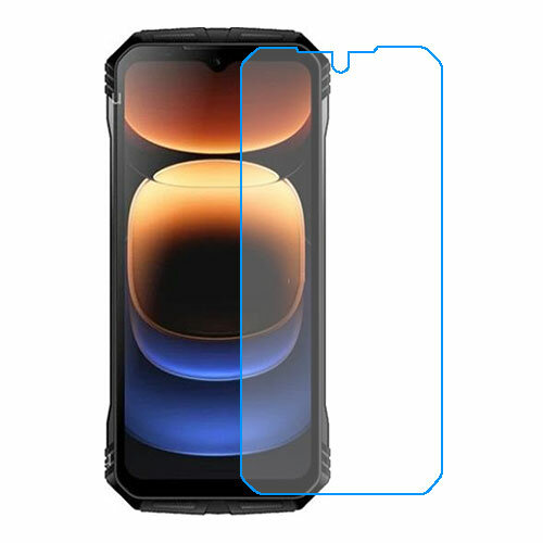 Скрин Мобайл защитный экран для Doogee V Max S из нано стекло 9H