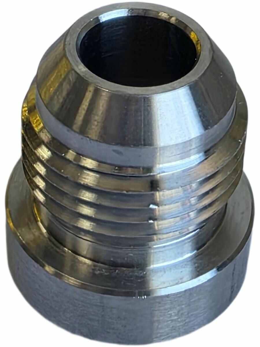 Адаптер для вварки нержавеющая сталь AN8 — фото 1