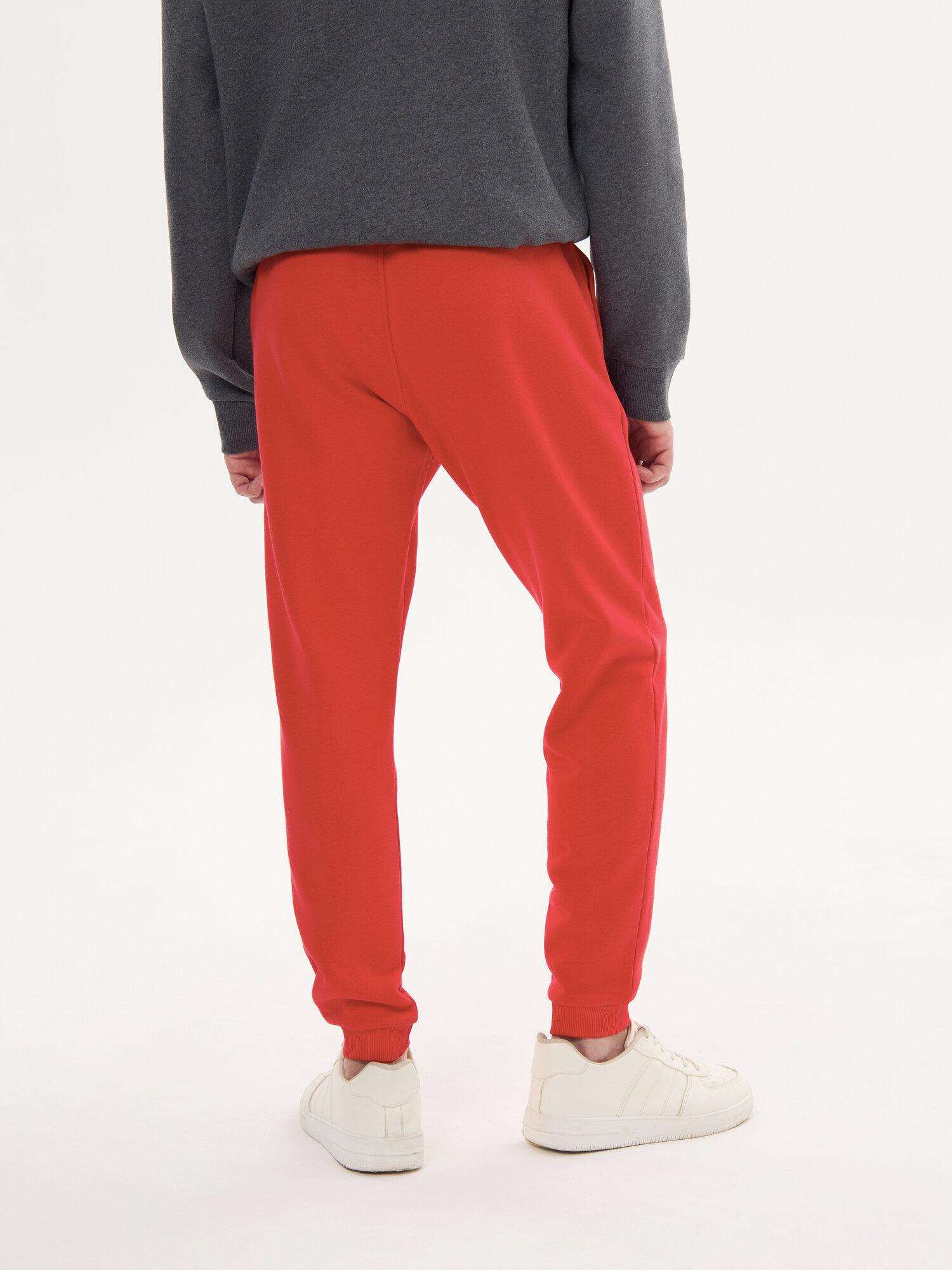 Брюки спортивные Reebok IDENTITY SMALL LOG, размер S, красный/черный — фото 1