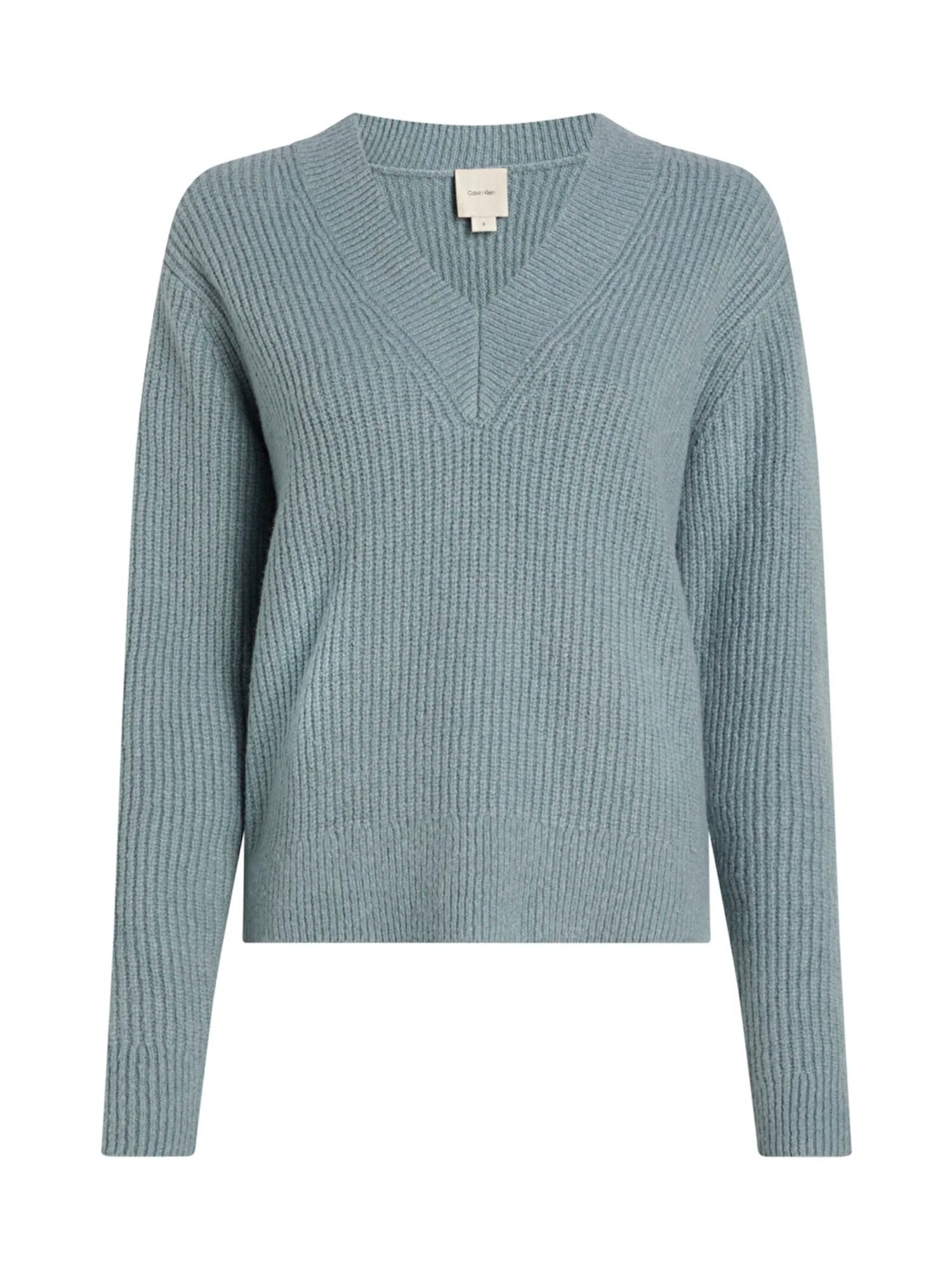Пуловер CALVIN KLEIN, размер S, , серый — фото 1