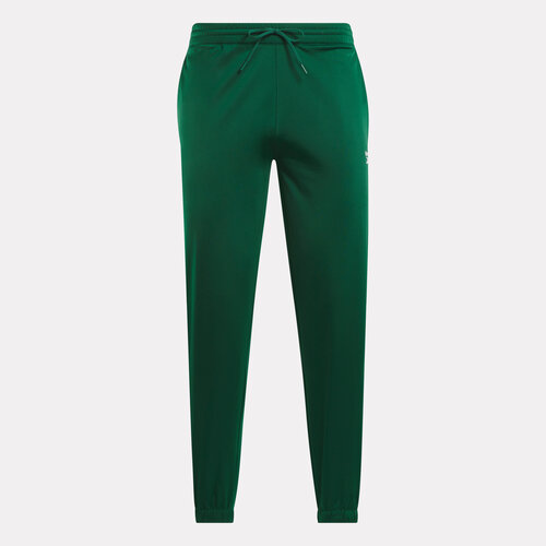 брюки reebok карманы размер s белый Брюки Reebok RI VECTOR KNIT TRACKPANT, размер M, зеленый
