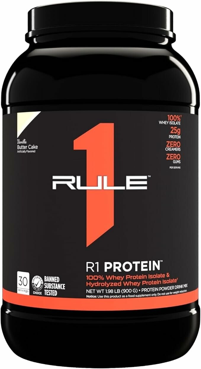  RULE ONE Protein, Vanilla Butter Cake, 876