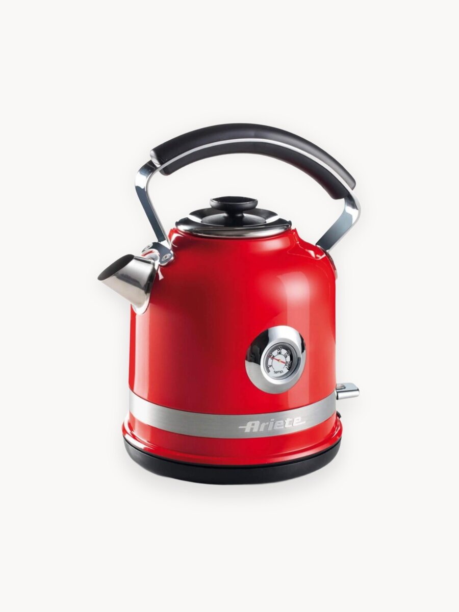 Чайник электрический Ariete Moderna, красный, 1.7 л (00C285400AR0)
