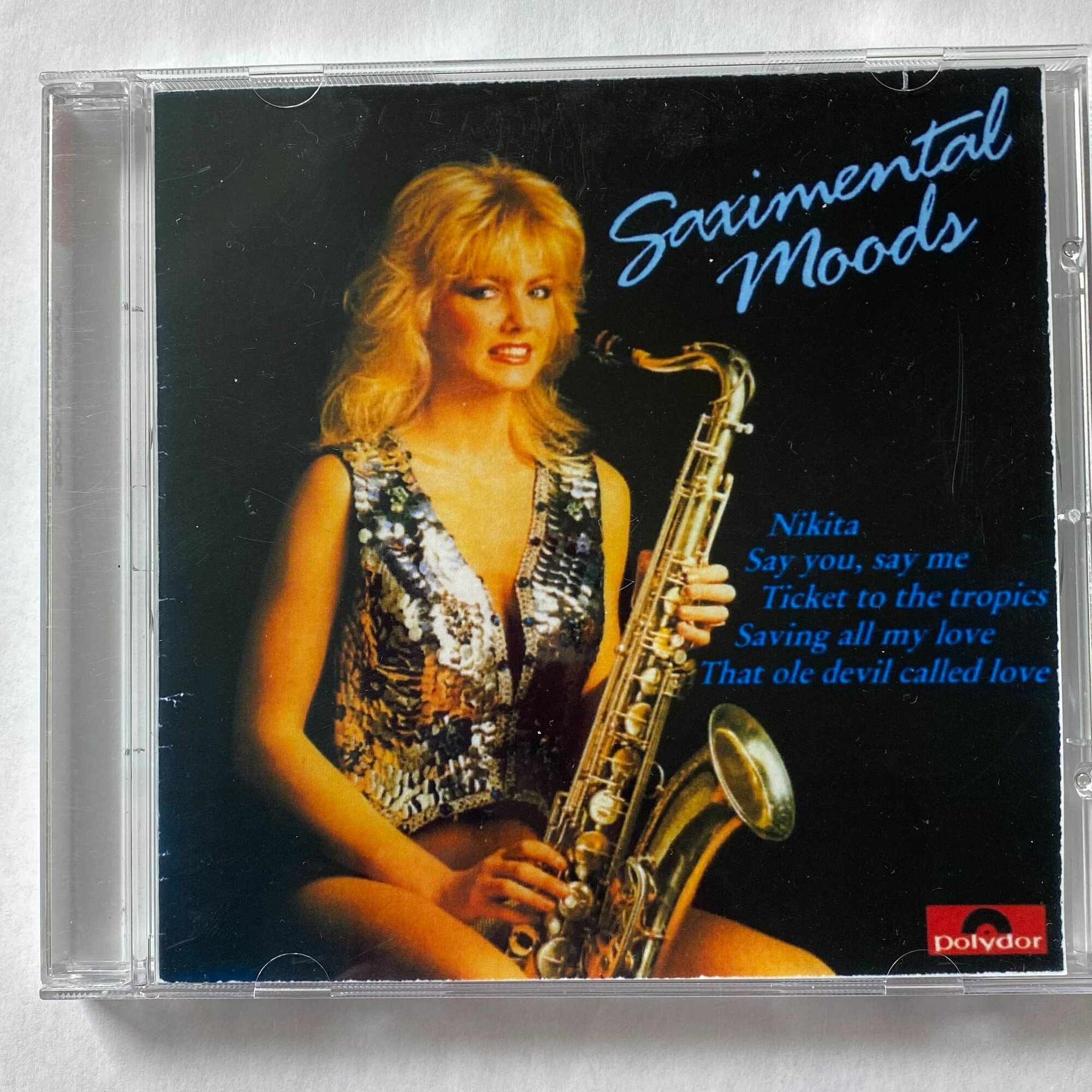 Компакт-диск(CD). Saximental Moods. Clous van Mechelen.