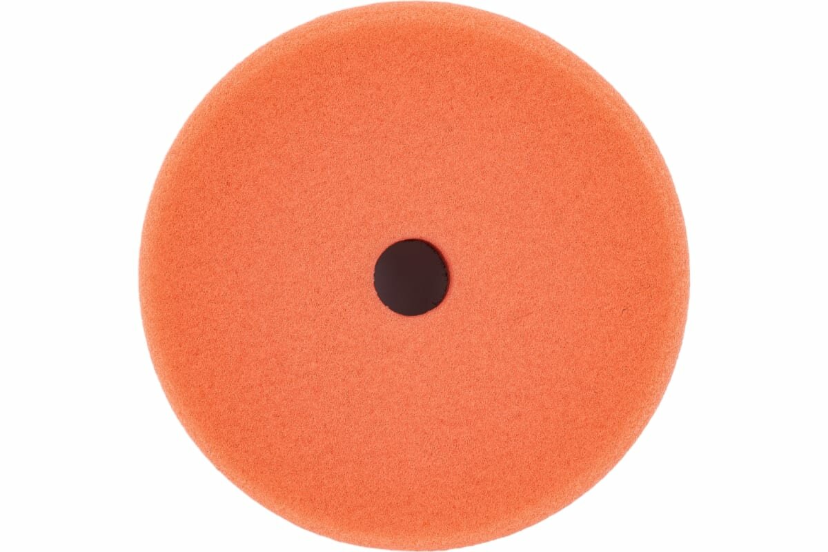 Изображение Shine Systems RO Foam Pad Orange - полировальный круг мягкий оранжевый, 75 мм