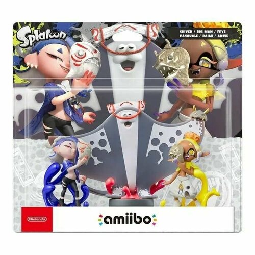 Фигурка Amiibo Splatoon 3 (SHIVER/BIG MAN/FRUE)