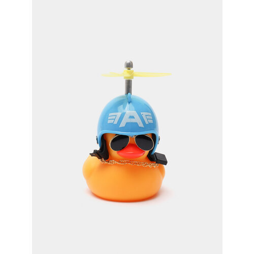 Уточка в шлеме с пропеллером игрушка в машину Цвет Светло-синий 599₽