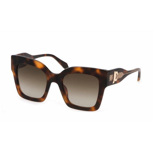 Солнцезащитные очки Just Cavalli, коричневый салфетки для протирания линз 100 шт лот салфетки для протирания линз жк экран салфетка для чистки линз нетканый стеклоочиститель для лазе