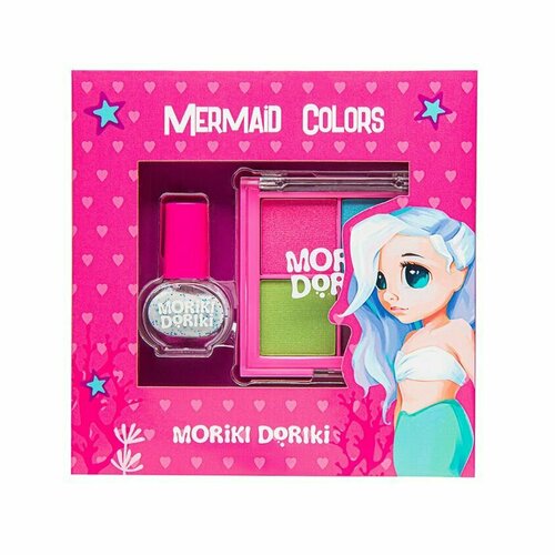 набор средств для макияжа moriki doriki набор для макияжа make up set little star MORIKI DORIKI Набор для макияжа MAKE-UP SET MERMAID COLORS