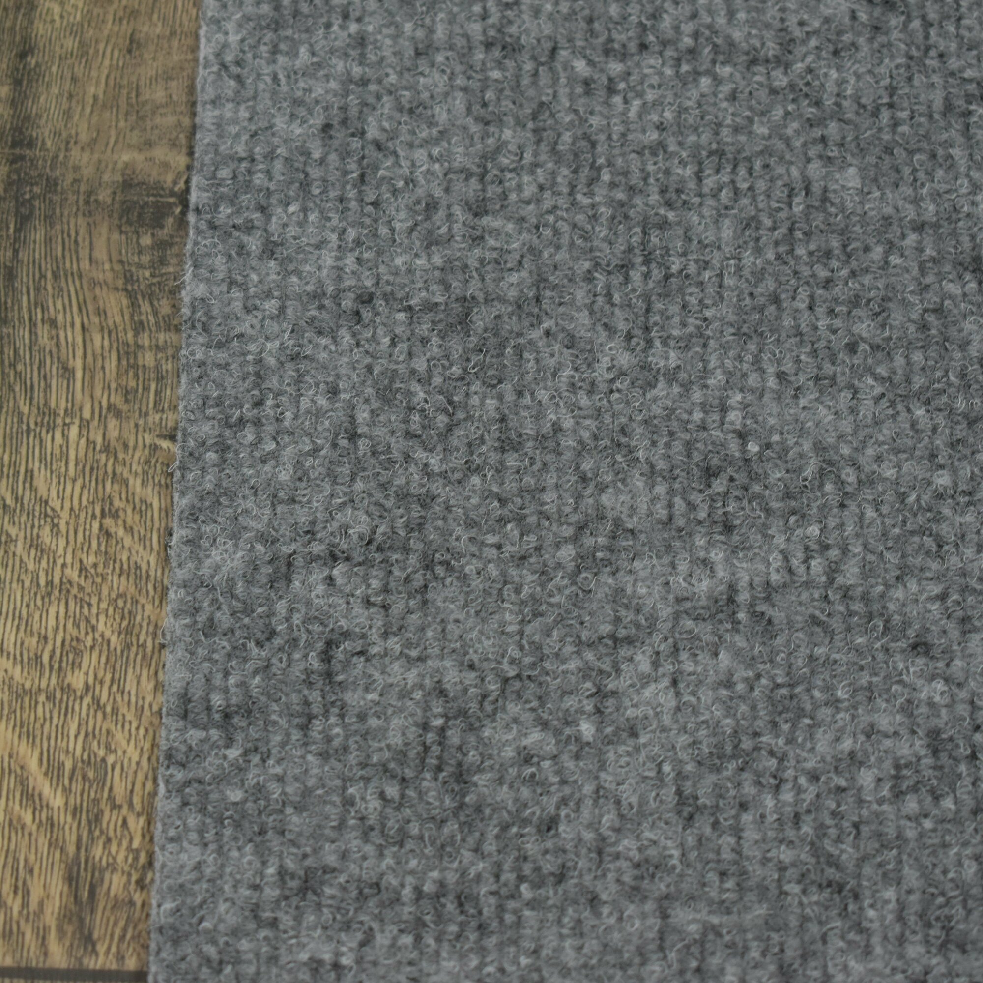 Ковровая дорожка на резине, ковролин на резине, придверный коврик, GENT, IDEAL, серый, 1.5*1.5 м (ковер, палас) - фотография № 3