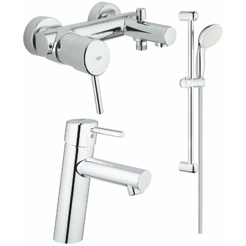 Комплект смесителей Grohe Concetto 32211001 + 23451001 + 27924001