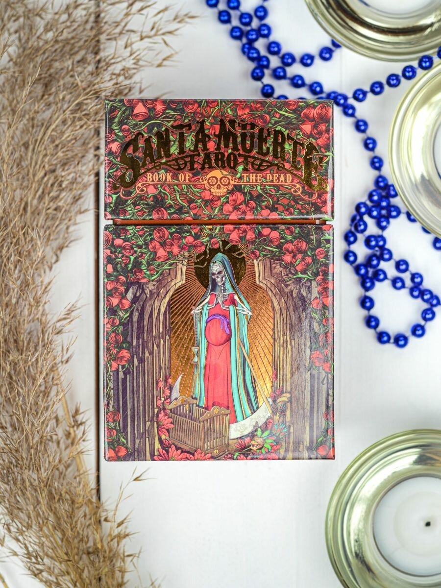 Карты Таро Святой смерти / Santa muerte Премиум колода