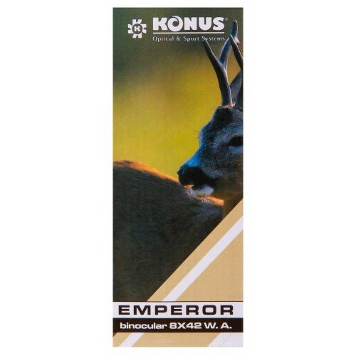Бинокль Konus Emperor 8x42 WA Green - фото №9