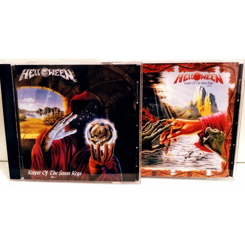 helloween keeper of the seven keys lp part i blue splatter виниловая пластинка HELLOWEEN Keeper Of The Seven Keys 1-2 (2 CD)