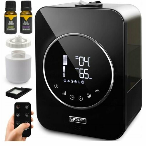 Ультразвуковой увлажнитель воздуха Yoer Aqualio 45 л черный 4в1 1660000₽