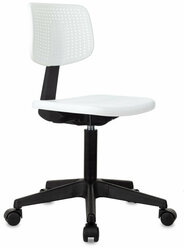 Детское кресло Бюрократ "CH200" - белый/чёрный, пластик