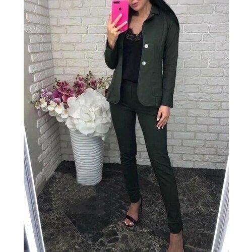 фото Костюм tango plus, размер 44, хаки, зеленый