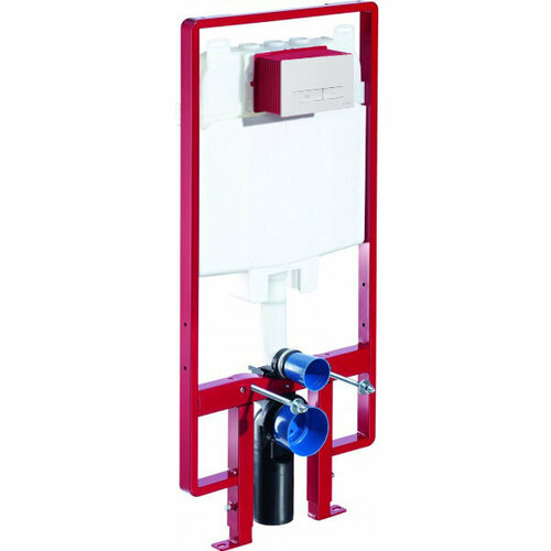 Инсталляция для унитаза Schell Montus SCL030610099 с кнопкой SCL031221599 белый