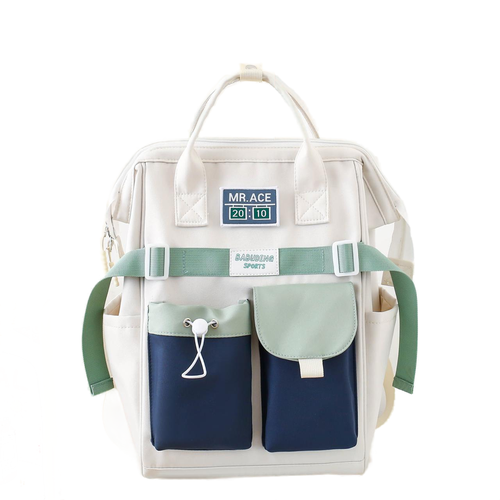 фото Рюкзак-саквояж mr ace mini молодежный современный унисекс универсальный с большим количеством отделений для прогулок, школы, университета для путешествий и отдыха3 bags-art
