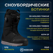 Ботинки сноубордические NIDECKER ALTAI (22/23) Black, 8,5 US