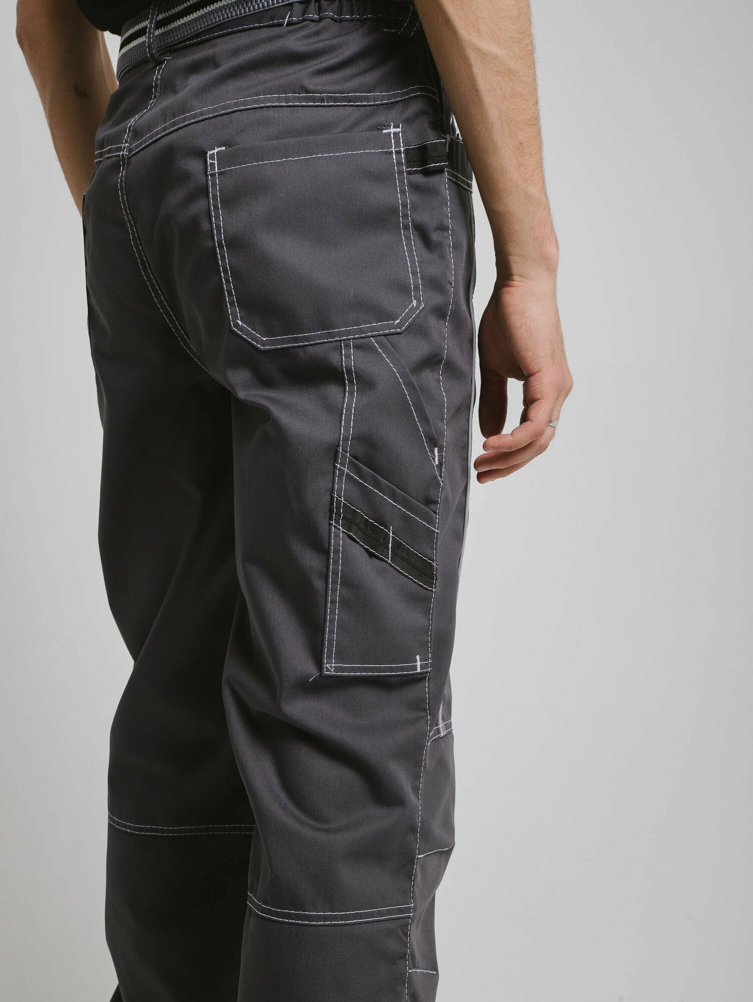 Мужские рабочие брюки, спецодежда весенние летние штаны "Престиж" р. 48-50/182-188