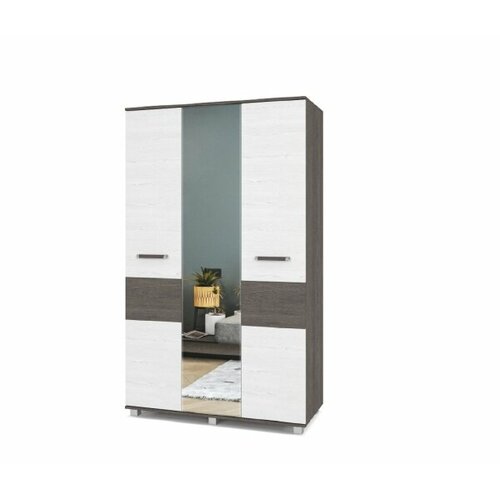 Модерн Шкаф 1200 зеркало Вира-31 Анкор темныйАнкор светлый 20782₽