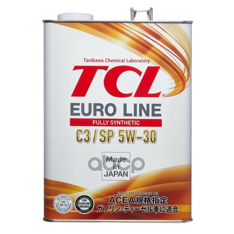 Масло Моторное Tcl Euro Line Sp Acea C3, 5W30, 4Л TCL арт. E0040530C3