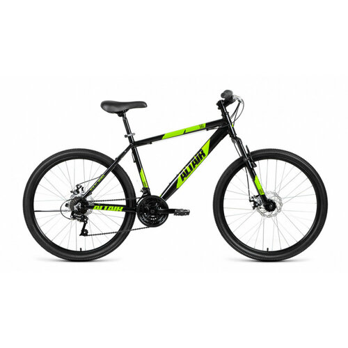 ALTAIR Велосипед ALTAIR AL 26 Disc (рама 17", фиолетовый/зеленый)