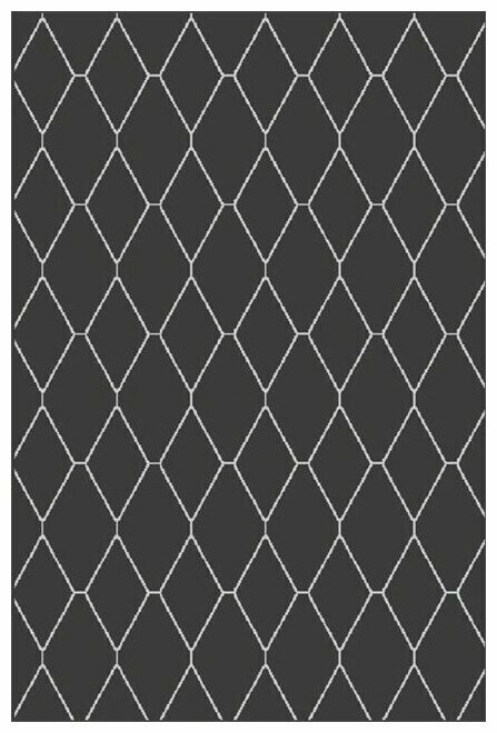 фото Ковер серый на пол в гостиную 290 на 200 см