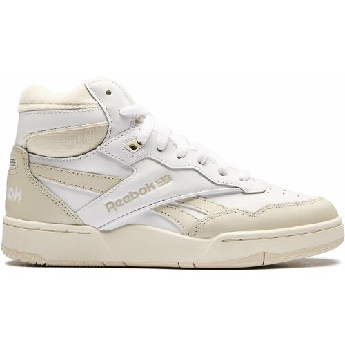 фото Кеды reebok bb 4000 ii mid, размер 7 us, бежевый/белый