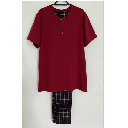 Пижама Alfa Collection, размер 48, красный
