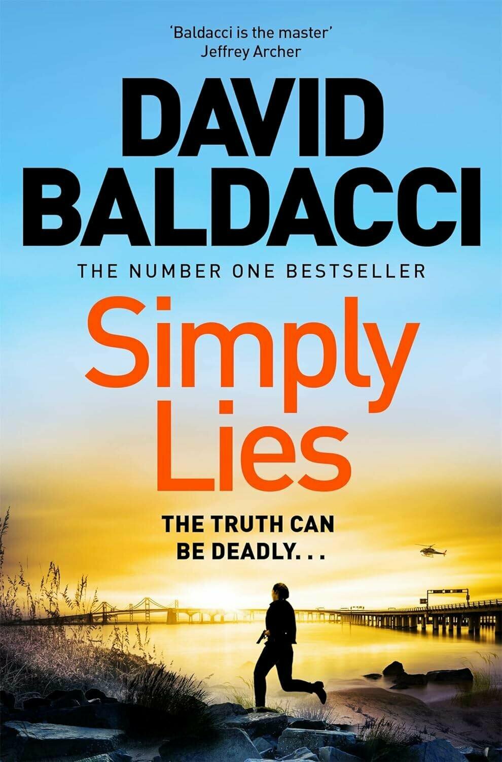 David Baldacci. Simply Lies (David Baldacci) Просто ложь (Дэвид Болдаччи) /Книги на английском языке - фото №1