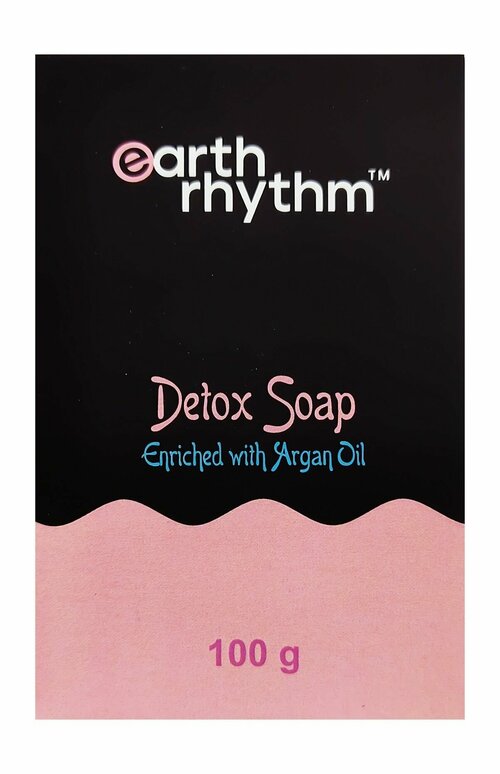 Детокс мыло для тела с аргановым маслом / Earth Rhythm Argan Oil Detox Soap