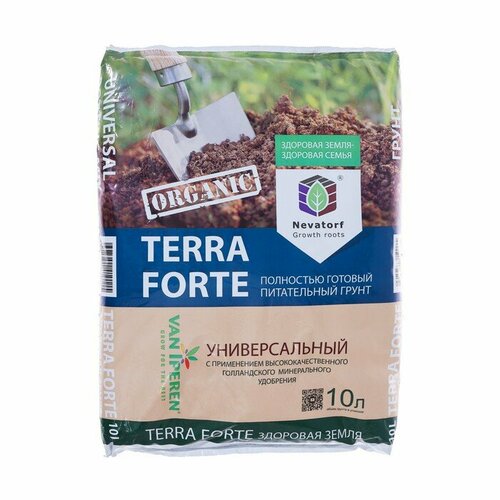 Грунт Здоровая земля Универсальный Terra Forte, 10л