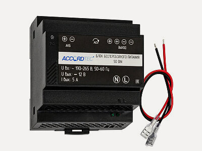 Изображение товара Источник бесперебойного питания Accordtec ББП-50 DIN
