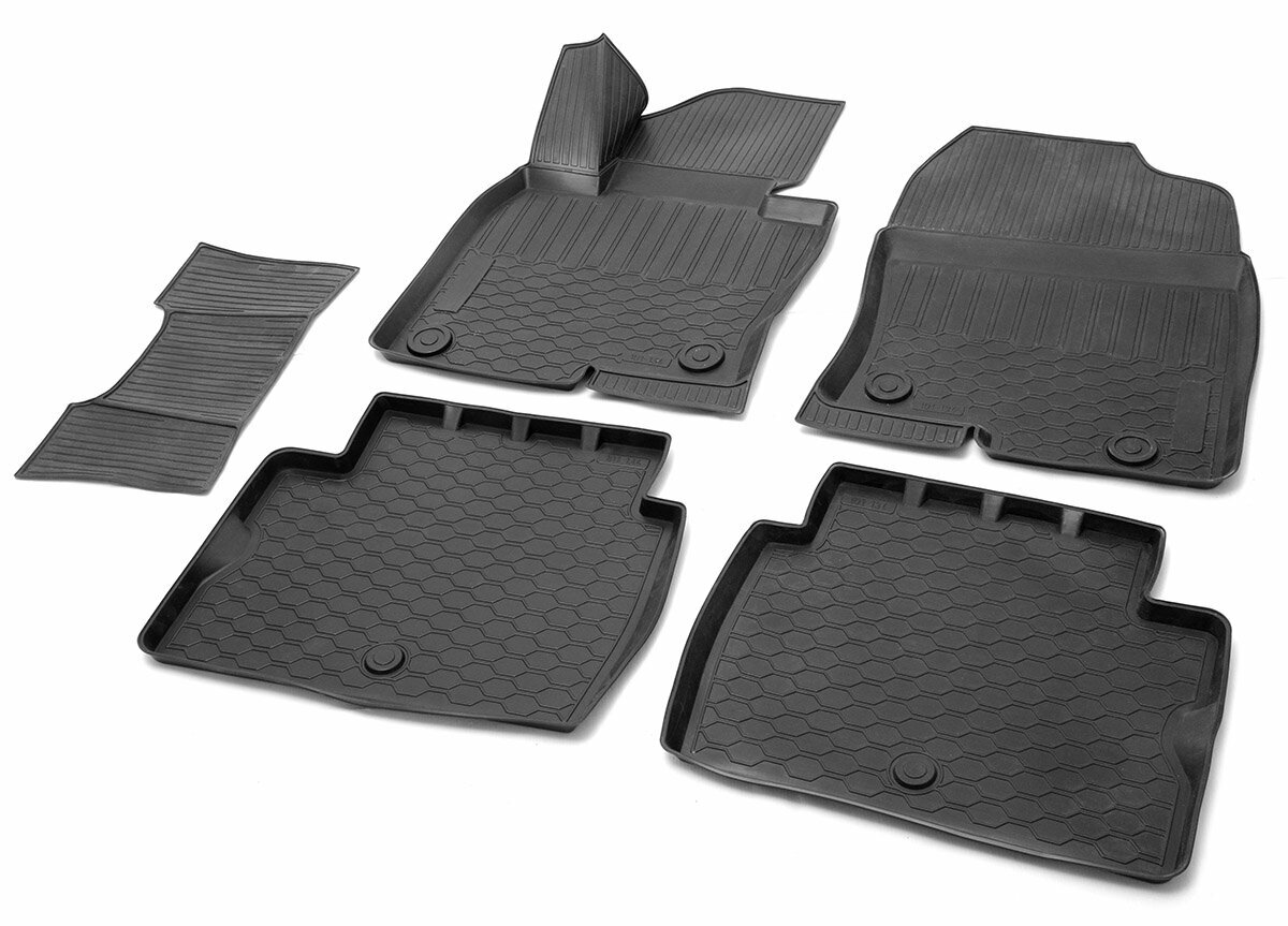 фото 3D коврики Adamauto в салон на Mazda CX-5 (2017-2021)