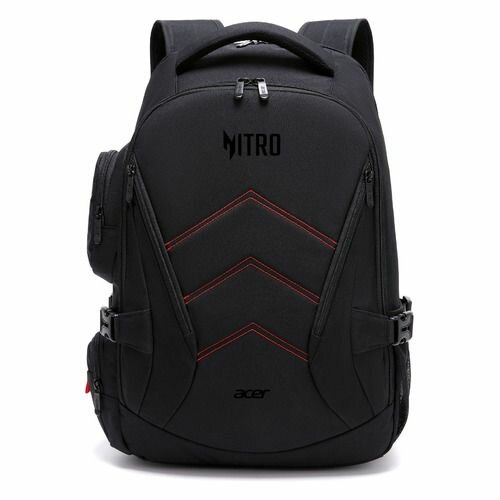 Рюкзак 15.6" Acer Nitro OBG313, черный/красный [zl. bagee.00g]