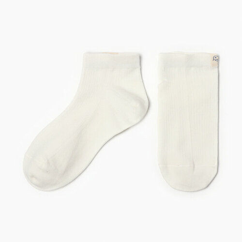 Носки Kaftan, размер 36/39, белый женские носки kaftan средние размер 23 25 см 37 39 красный
