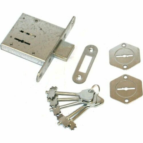 Врезной замок Шепард Ригель-ЗВ8-4С (5 ключей)