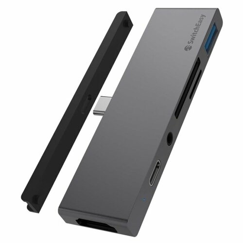 Переходник SwitchEasy SwitchDrive 6 in 1 Space Gray GS-105-202-253-101 435000₽