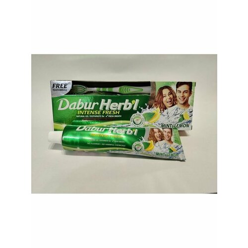 Зубная паста Dabur Herbal, Дабур Хербал, 120 + 50 г + щётка dabur miswak original зубная паста мисвак ориджинал 190 г зубная щетка