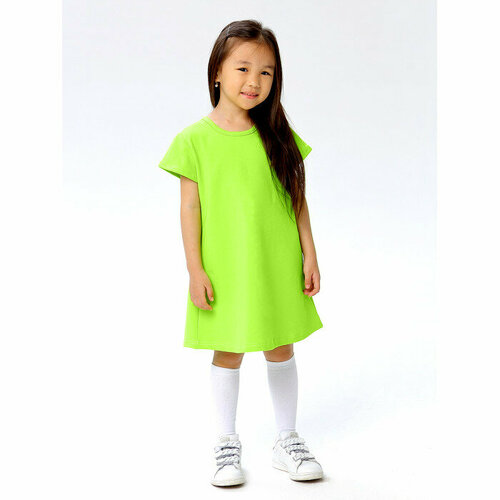 Платье Дашенька, размер 92/98, зеленый платья и юбки дашенька платье для девочки 1425 102
