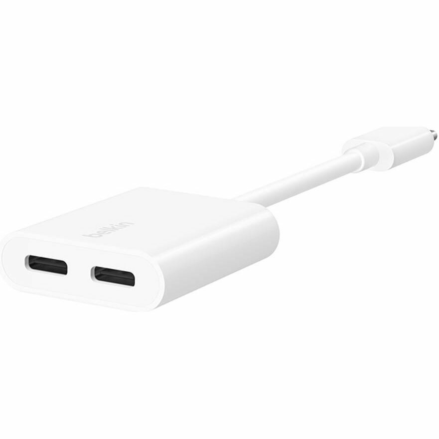 Адаптер Belkin USB Type C/2xUSB Type C (F7U081bt) - фото №2